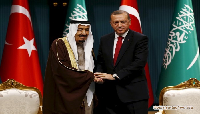 العاهل السعودي يتلقى اتصالا من الرئيس التركي للتهنئة برمضان