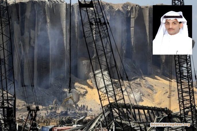 كاتب سعودي متخصص في السفالة وقلة الأدب يشمت في انفجار بيروت: “بما كسبت أيدي اللبنانيين”