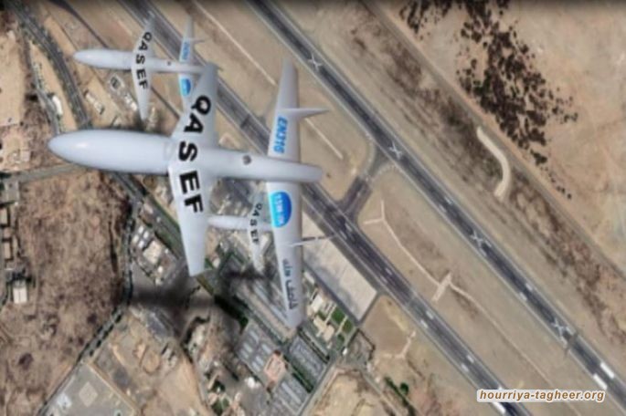 انصار الله يستهدفون العمق السعودي.. سلاح الجو اليمني المسير يدك قاعدة الملك خالد الجوية بخميس مشيط