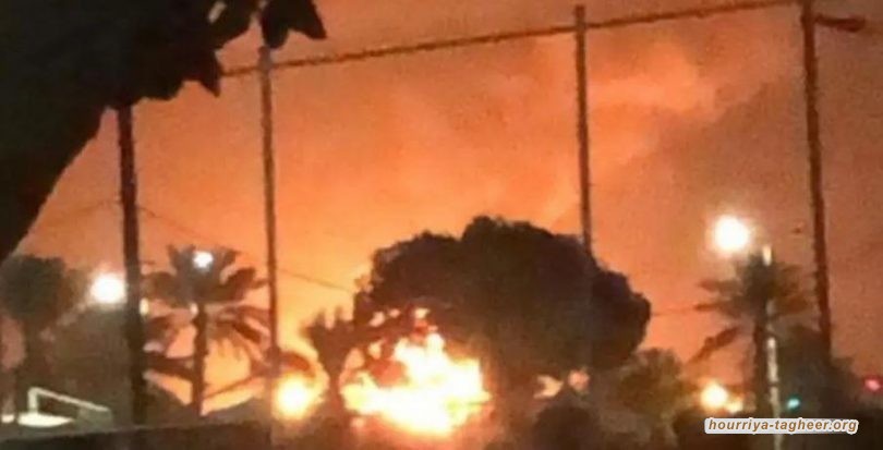 الحوثيين ينشرون صور قصف قاعدة الملك خالد ومطار الملك عبدالله وأرامكو