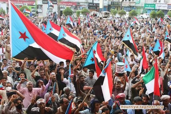 صراع التحالف السعودي يتفجر جنوب اليمن