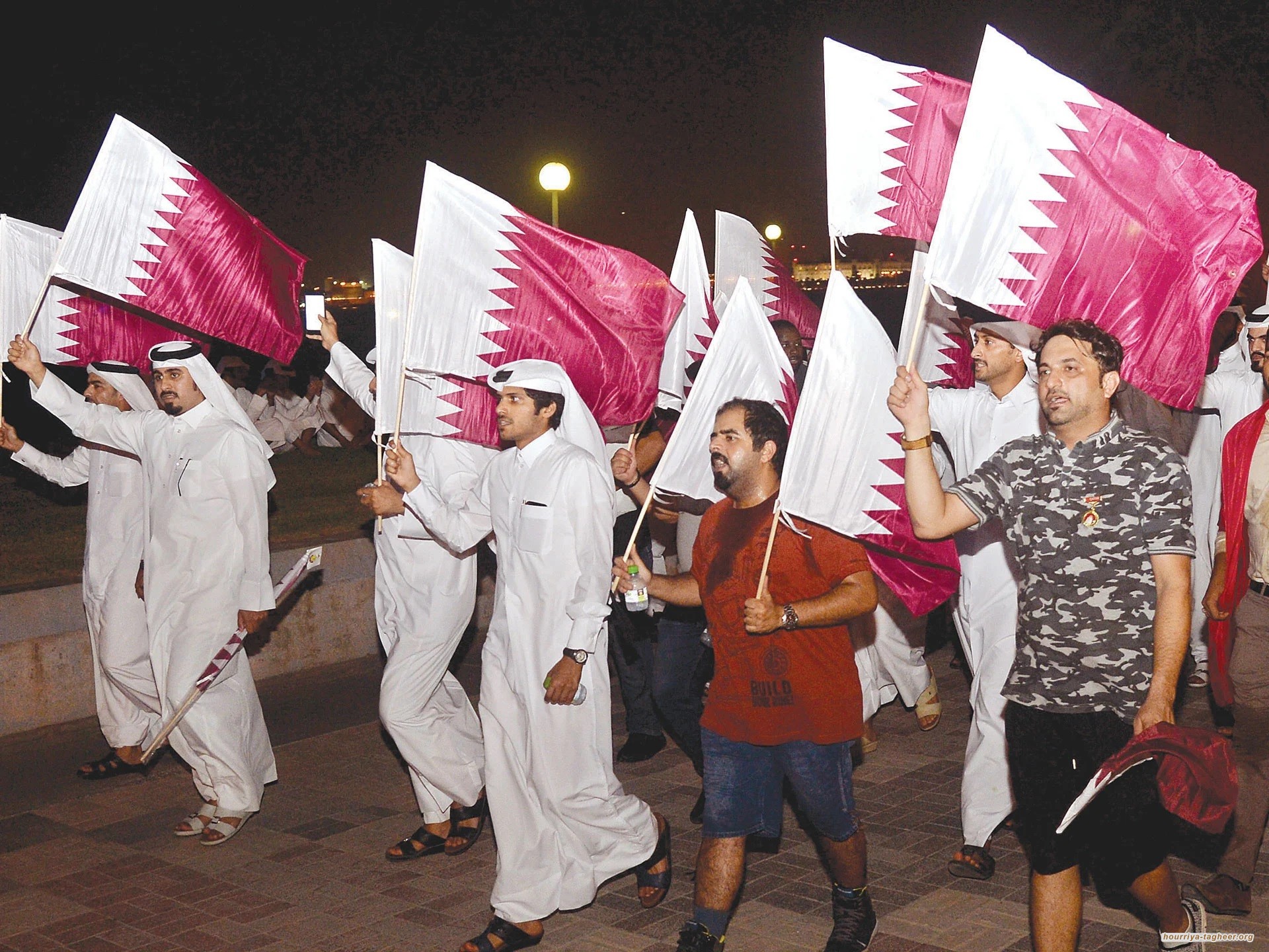 قطريون كشفوا عن مدى قلقهم من نوايا الإمارات والسعودية