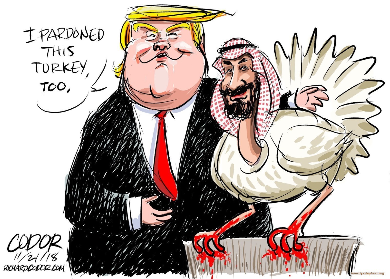 العنصرية نقطة التقاء ابن سلمان وترامب