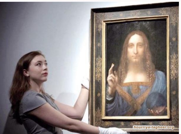 أنفق ابن سلمان 450 مليون دولار من أجل لوحة مزيفة