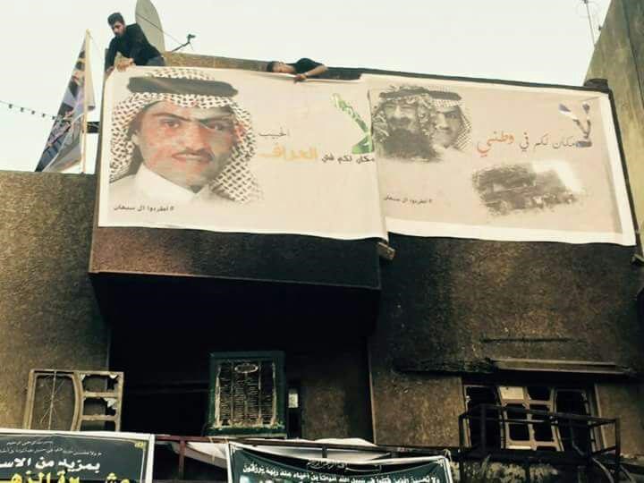 شاهد: من مكان الانفجار.. أهالي الكرادة يطالبون بطرد السبهان