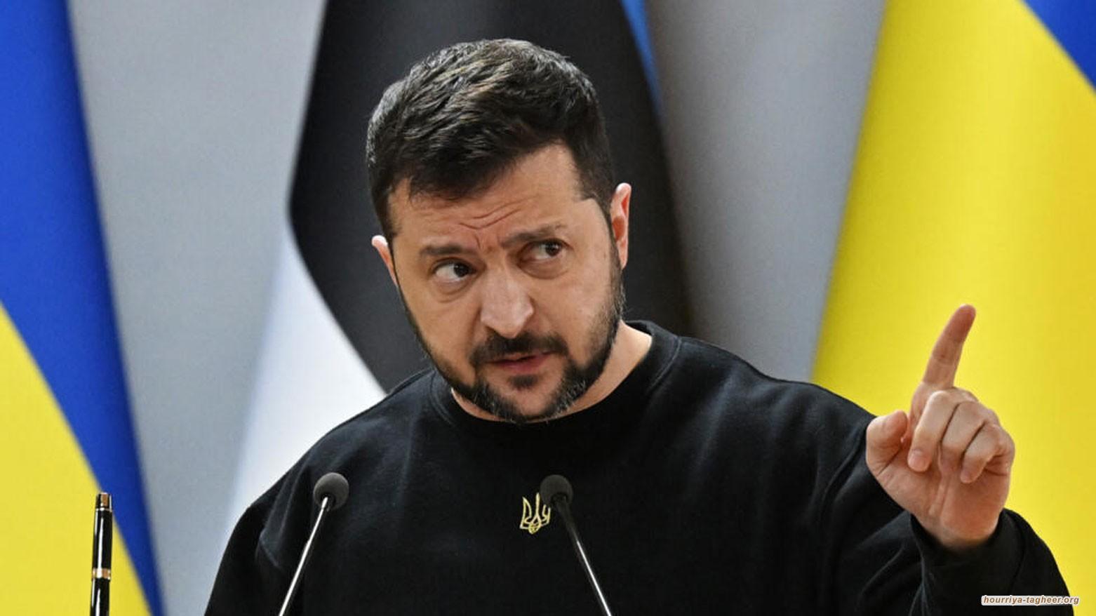 زيلينسكي يعرض مساعداته على ابن سلمان