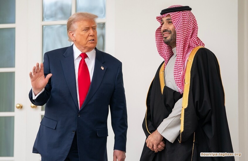 ترامب يبيع أزماته في مأدبة ذهبية مع ابن سلمان