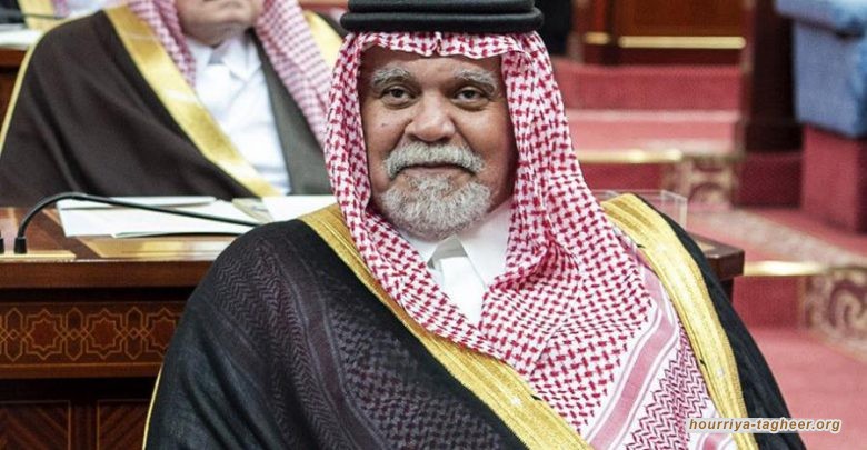 بندر بن سلطان تستّر على هجمات11 سبتمبر