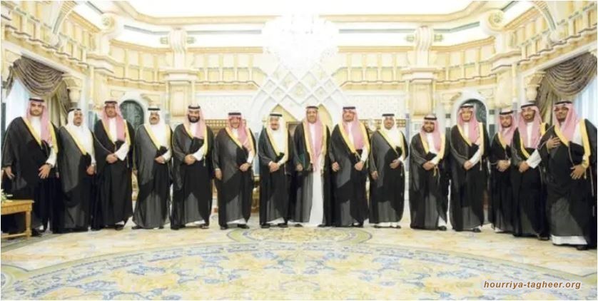 توتر داخل الديوان وغضب شديد بين أفراد الأسرة ال سعود