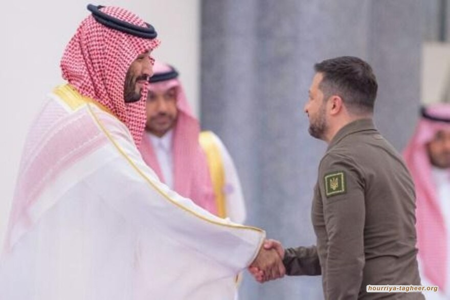 ابن سلمان يتوسط في محادثات أوكرانيا لغسل صورته الاجرامية