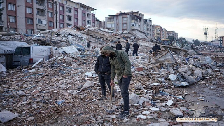 المعارضة تنتقد السلطات السعودي مع أزمة زلزال تركيا وسوريا