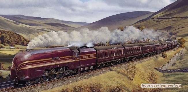 قطار مصفح لحماية المحيطيين بابن سلمان