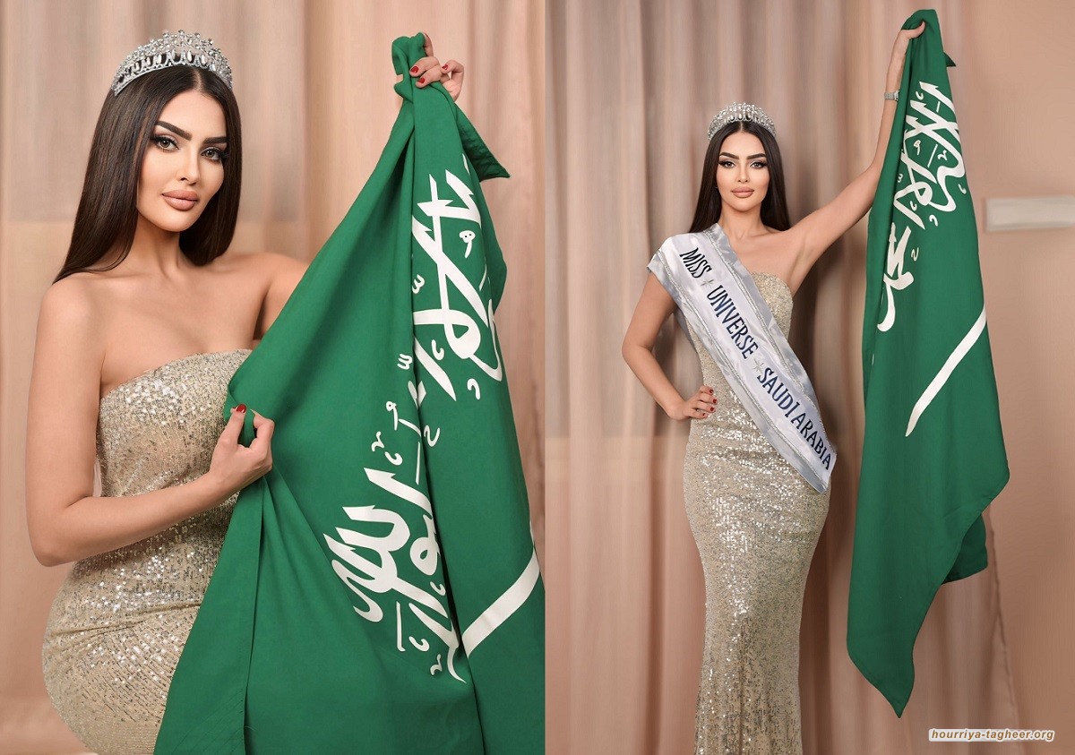 رومي القحطاني أول سعودية تشارك بمسابقة ملكة جمال الكون