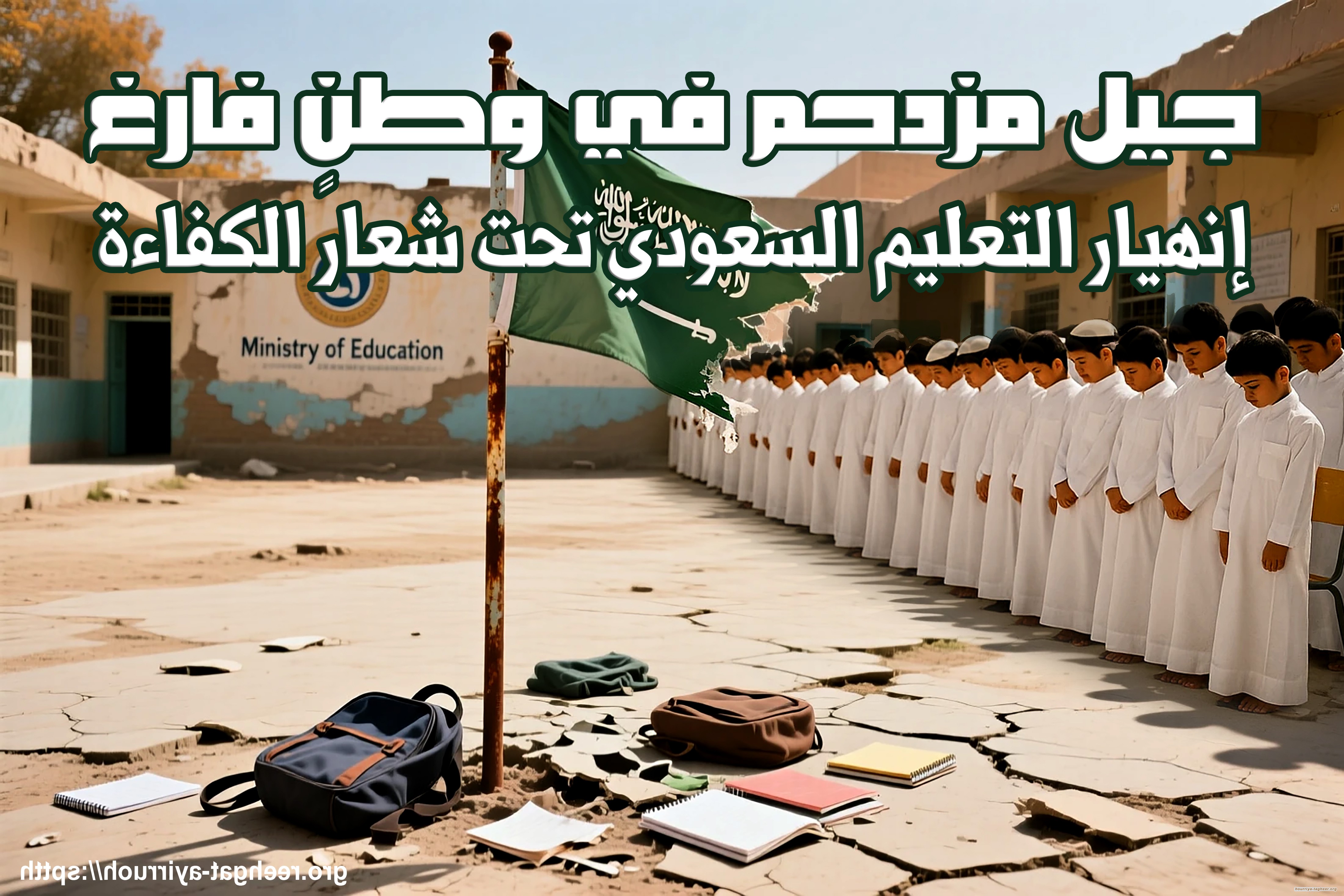 إنهيار التعليم السعودي تحت شعار الكفاءة: جيل مزدحم في وطنٍ فارغ