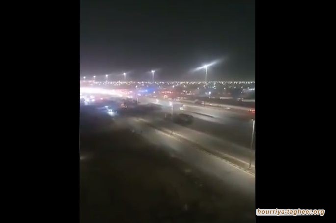 سقوط صواريخ باتريوت على حي سكني في الدمام في محاولة اعتراض باليستي اصاب هدفه في مجمع أرامكو.