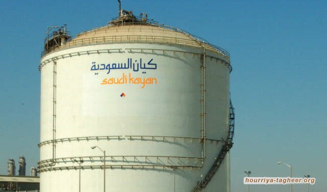 209 ملايين دولار قيمة خسائر كيان للبتروكيماويات في 2020