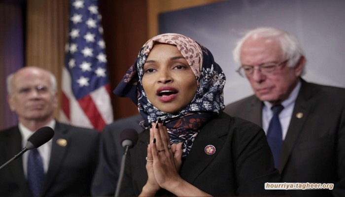 إلهان عمر تقارن بين دور آل سعود وإسرائيل في أمريكا