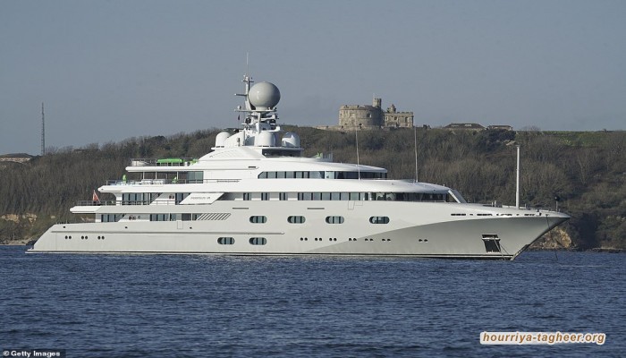 يخت بن سلمان يرسو قبالة بريطانيا وأنباء عن اجتماعه بديفيد كاميرون