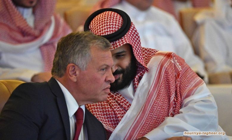 ملك الأردن يلمح إلى دور بن سلمان في إدارة الانقلاب
