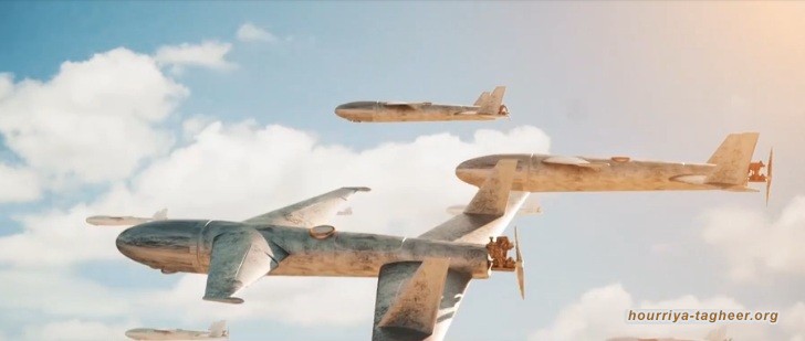 الحوثيون يكشفون نوع الطائرات التي استخدموها في قصف بقيق وخريص