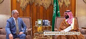 صدام حفتر يطوف في اسرائيل بأوامر من ابن سلمان وابن زايد