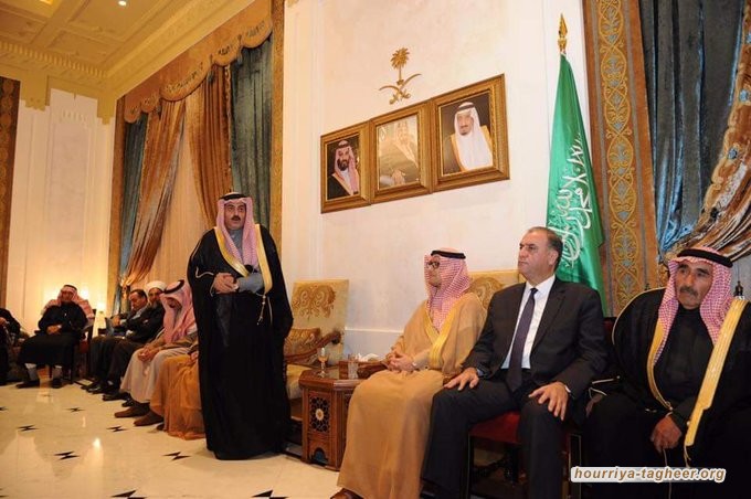 بخاري والعسكر يسطوان على حصّة العشائر من المساعدات السعودية