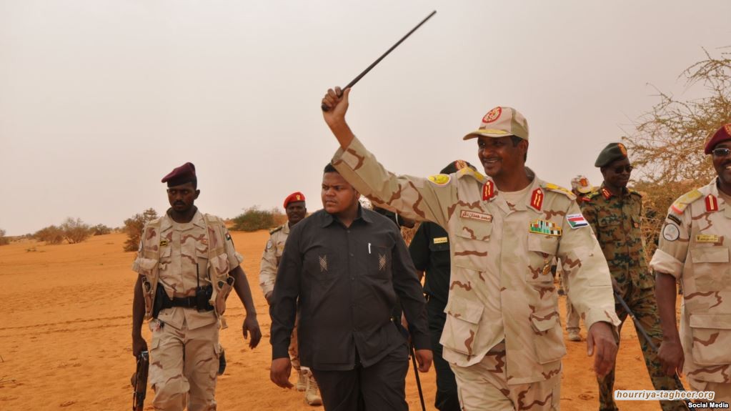 مخطط سعودي لتولي حميدتي دور سيسي السودان