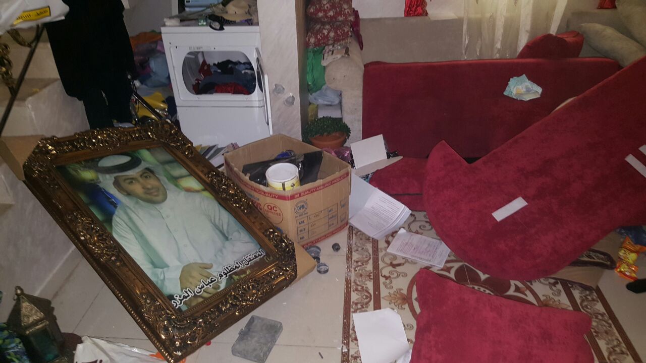 بالصور هجوم جديد على العوامية واعتقال ثلاثة والعبث بالممتلكات