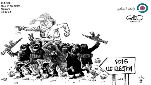 "المجاهد" أبو ترامب الأمريكي !!!