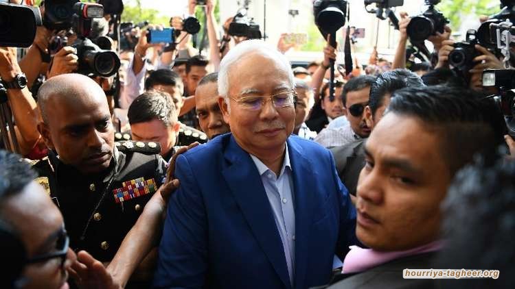 نجيب عبدالرزاق في قفص الاتهام بسبب أموال السعودية القذرة