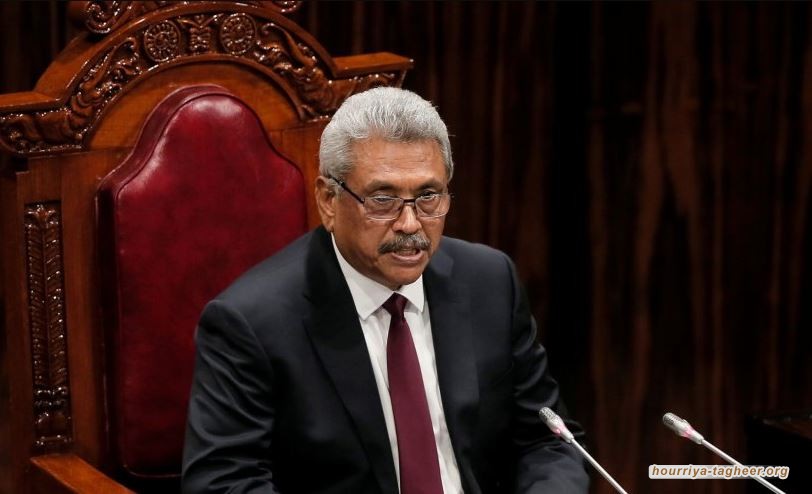 الرئيس السريلانكي يهرب إلى مأوى الفاسدين (السعودية)