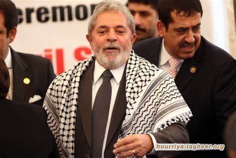 رئيس البرازيل ينتقد العدوان الإسرائيلي وأين العرب