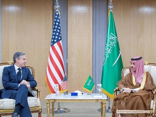 وزير الخارجية الأمريكي يهاتف نظيره السعودي بالتزامن مع زيارة عبداللهيان