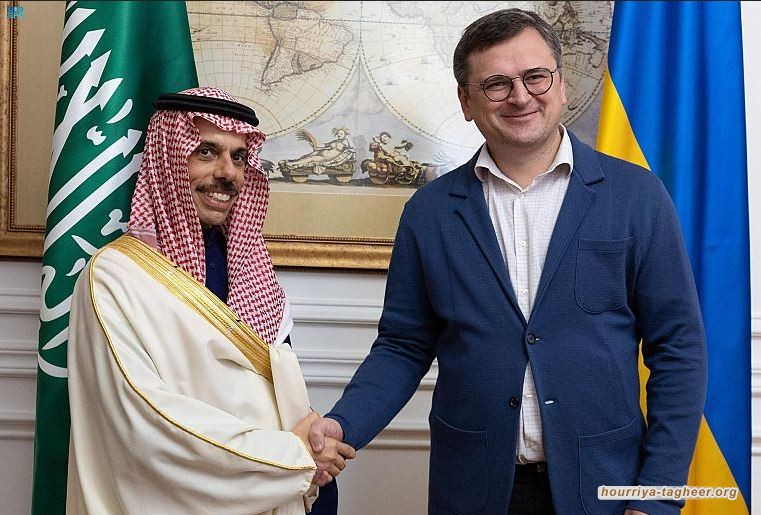النظام السعودي يدعم أوكرانيا بـ400 مليون دولار