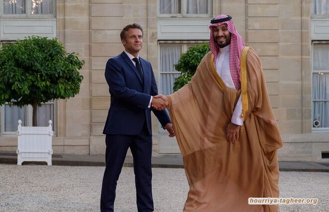 تنديد حقوقي باستضافة ماكرون لابن سلمان في باريس