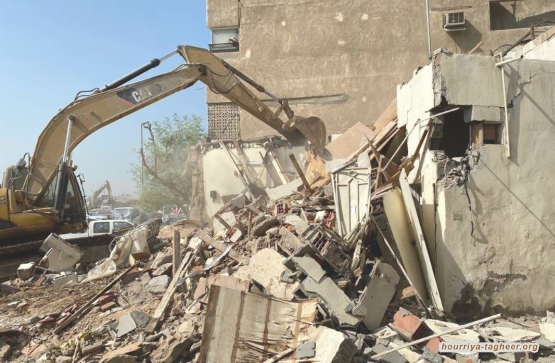 منظمة حقوقية تدين هدم وتهجير أحياء “جدة” وتدعو المجتمع الدولي للتدخل