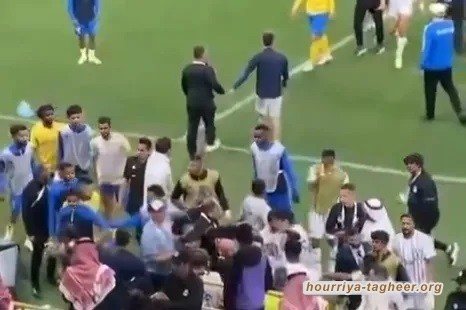 العين والنصر.. ضرب واشتباكات حادة بين اللاعبين (فيديو)
