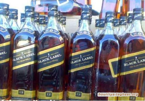 شاهد: انقلاب شاحنة خمور في الرياض وصدمة عارمة بين المواطنين