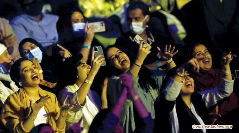 حفلات ماجنة لتبييض السواد الحقوقي في السعودية